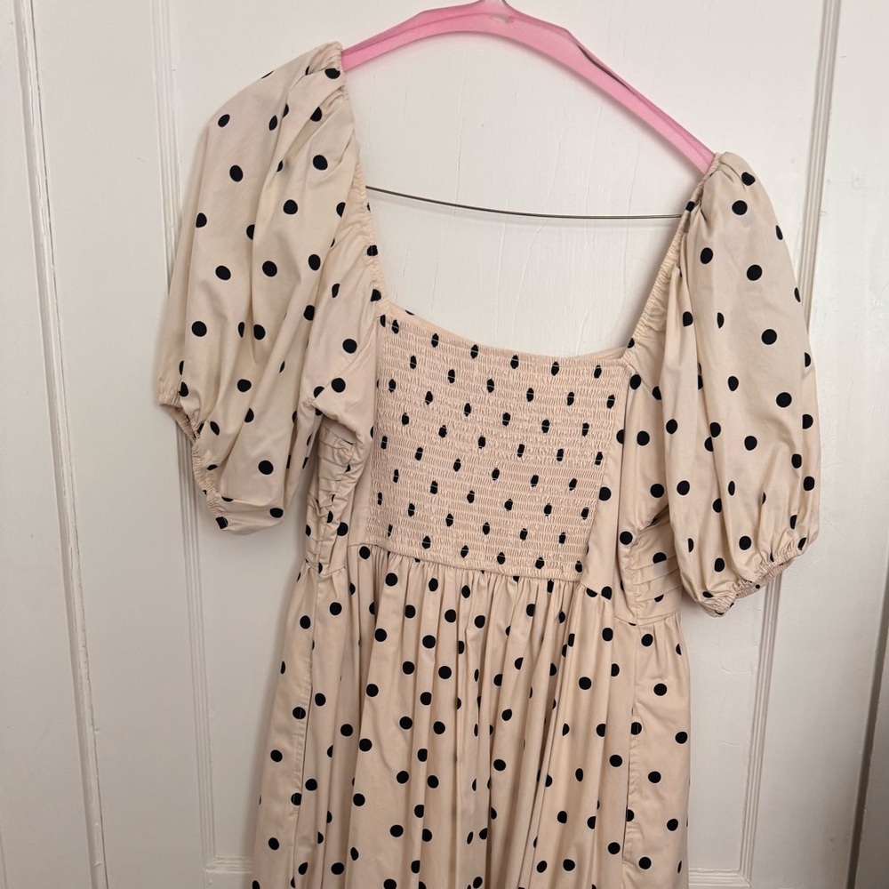 Abercrombie & Fitch Emerson Poplin Puff Midi